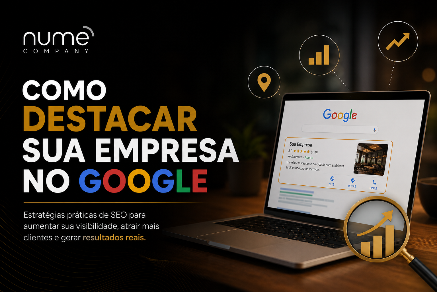 destacar empresa no Google