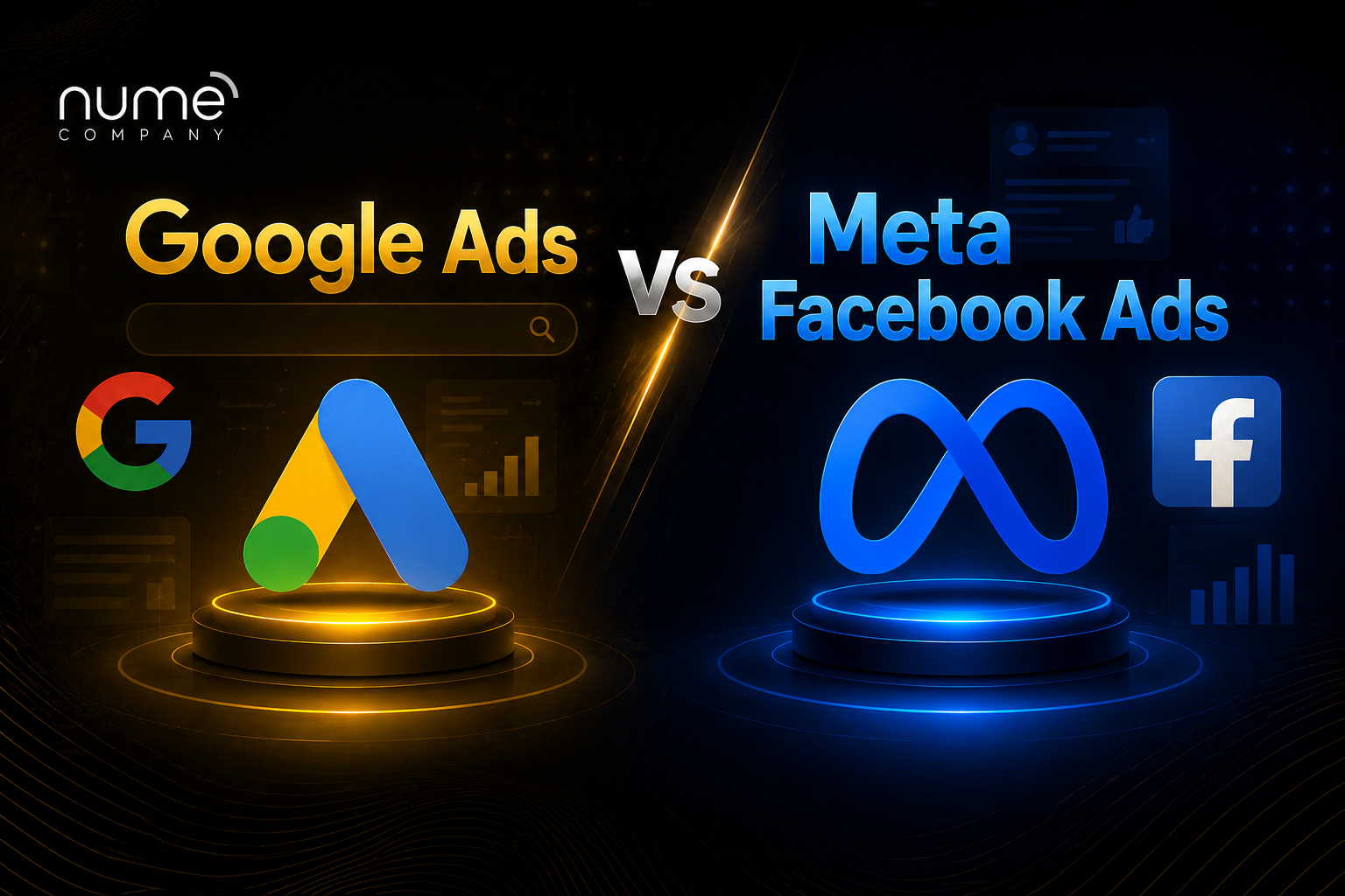 Google Ads vs Meta Facebook
