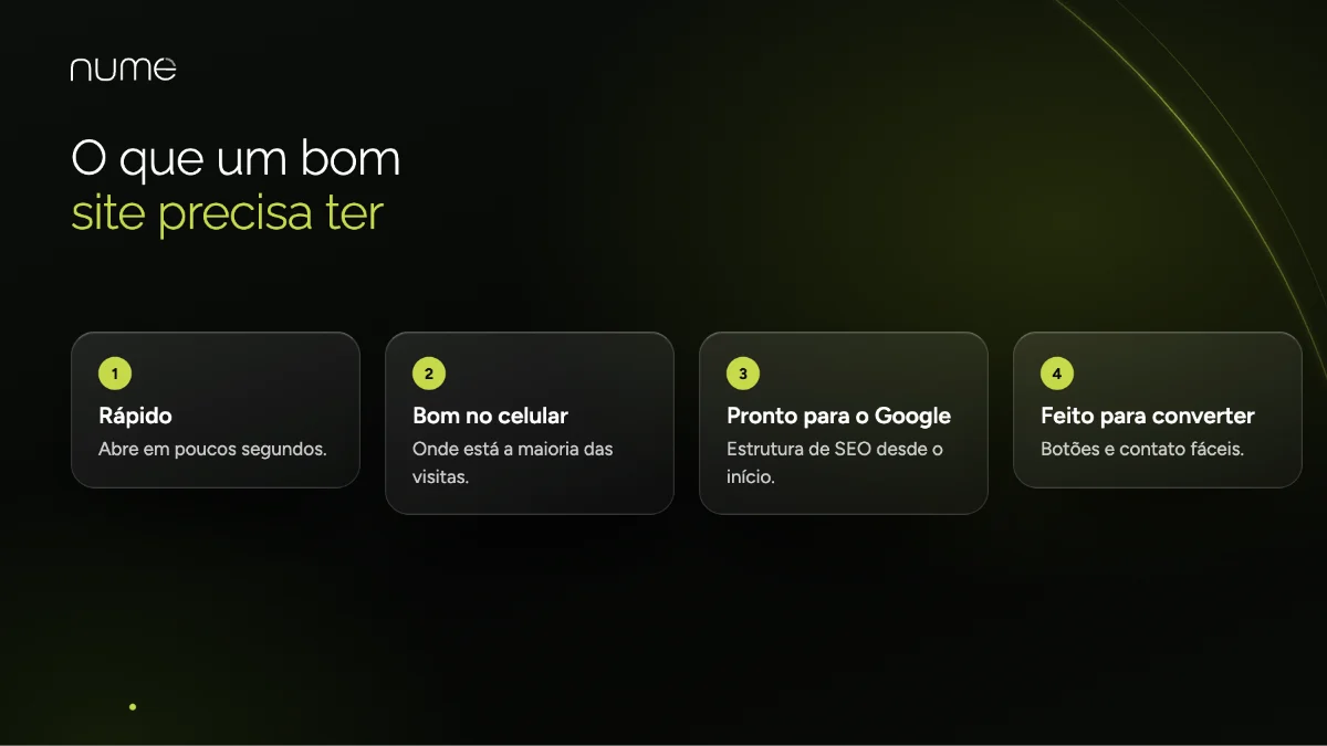 Agência de Desenvolvimento Web: Tudo Que Você Precisa Saber Antes de Contratar 2 O que uma agência de desenvolvimento de sites entrega: site rápido, responsivo, otimizado para o Google e feito para converter