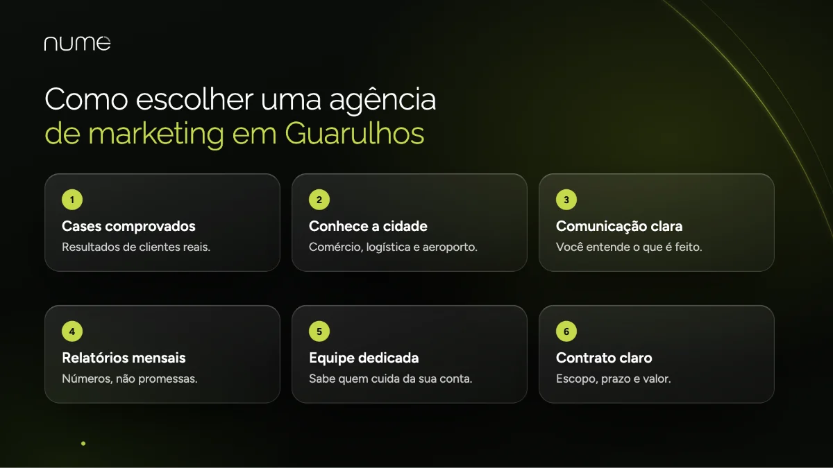 As 10 Maiores Agências de Marketing Digital em Guarulhos-SP: Como Escolher a Melhor Para o Seu Negócio 2 Como escolher uma agência de marketing digital em Guarulhos-SP: cases, conhecimento local, comunicação, relatórios, equipe e contrato claro