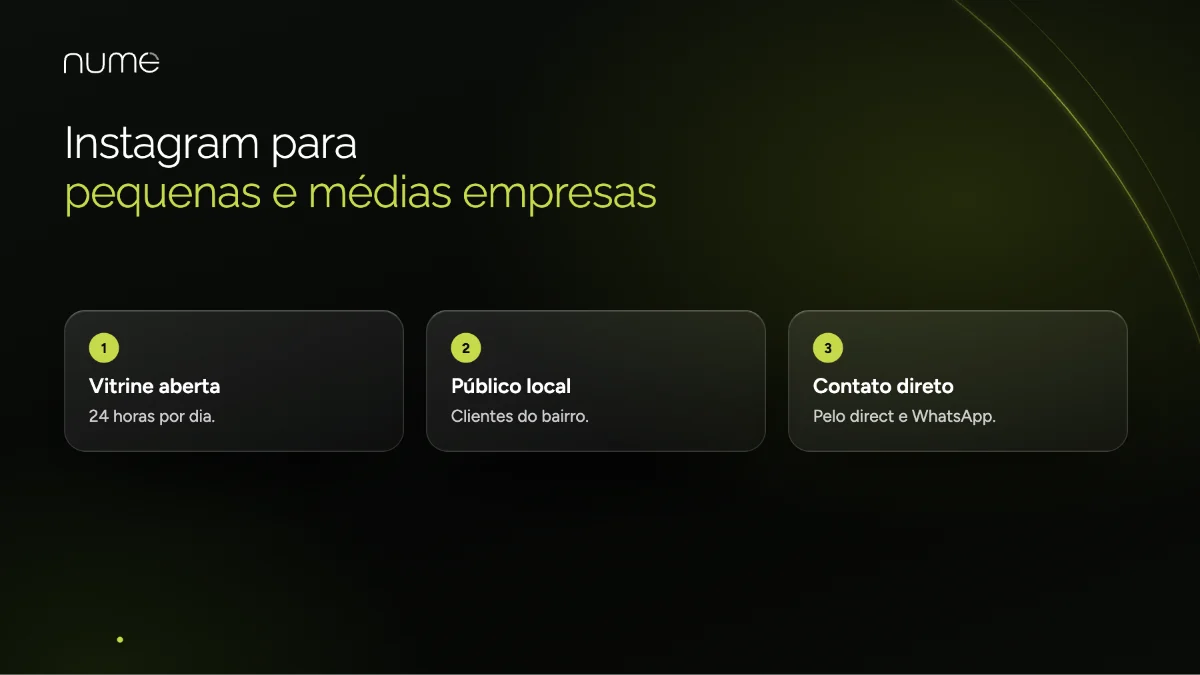 Agência Marketing Digital Para Instagram: como transformar seguidores em clientes 3 A importância do Instagram para pequenas e médias empresas: vitrine, público local e contato direto