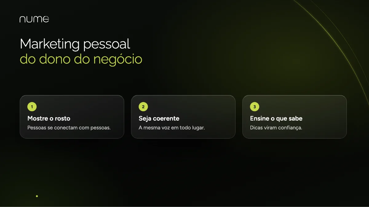 Erros que Empresas de São Paulo Cometem no Marketing Digital 2 Como evitar erros no marketing pessoal do dono da empresa: mostrar o rosto, manter coerência e ensinar o que sabe