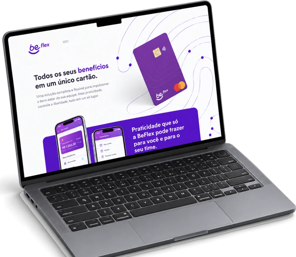 Site e app da Beflex criados pela Nume