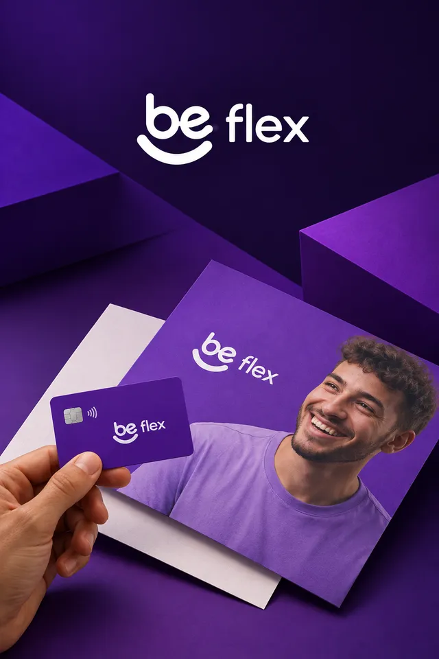 Identidade visual e cartão Beflex